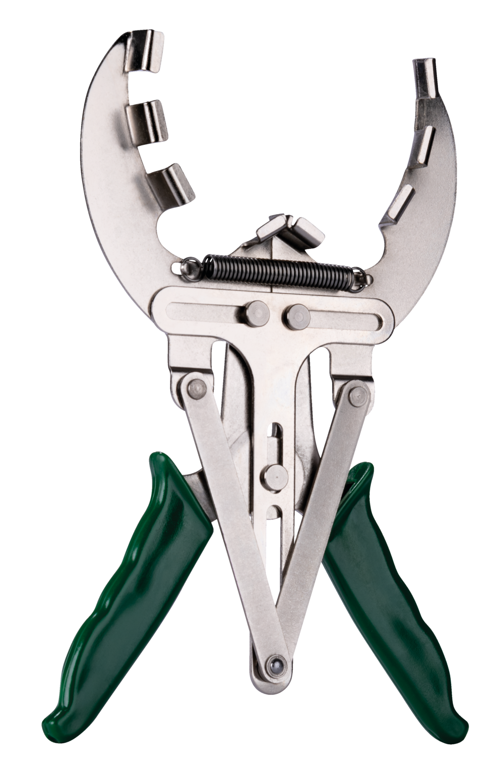 The piston ring pliers 101-1 for expanding piston rings without destroying the mould