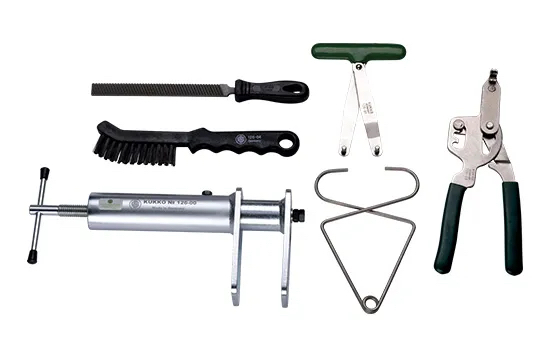 An overview of the KUKKO brake caliper tool range